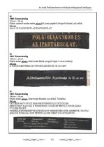 Kutatási anyagok 'Az Aradi Ereklyemúzeum textilalapú műtárgyainak katalógusa', 153.                