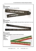 Kutatási anyagok 'Az Aradi Ereklyemúzeum textilalapú műtárgyainak katalógusa', 161.                
