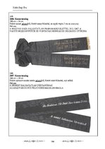 Kutatási anyagok 'Az Aradi Ereklyemúzeum textilalapú műtárgyainak katalógusa', 166.                