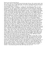 Esszék 'Charlie and the Chocolate Factory', 1.                