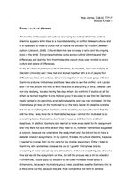 Esszék 'Cultural Dilemma', 1.                