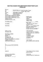 Minták 'Specimen of Irrevocable Letter of Credit', 2.                