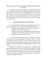 Kutatási anyagok 'Drug Using (Narcotics) as the Threat for Healthiness and Security of Society', 2.                