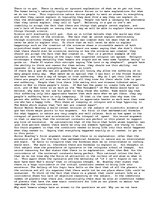 Esszék 'The existence of God (or lack thereof)', 1.                