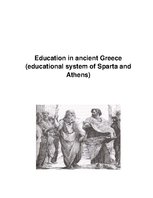 Esszék 'Education in Ancient Greece', 1.                