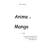 Kutatási anyagok 'Anime and Manga', 1.                
