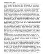 Esszék 'Biography of Charles Manson', 1.                