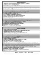 Összefoglalók, jegyzetek 'Questions from Employer; Questions to Ask Employer', 1.