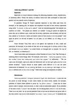 Esszék 'Analysis of speeches', 3.                