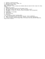 Esszék 'Opinion on Movie Villains', 2.                