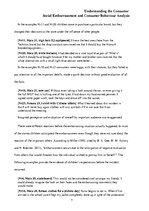 Esszék 'Understanding the Consumer: Social Embarrassment and Consumer Behaviour Analysis', 7.                