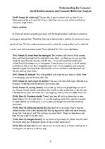 Esszék 'Understanding the Consumer: Social Embarrassment and Consumer Behaviour Analysis', 9.                