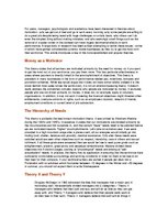 Összefoglalók, jegyzetek 'Motivational Theories', 1.                