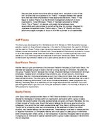 Összefoglalók, jegyzetek 'Motivational Theories', 2.                