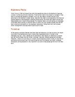 Összefoglalók, jegyzetek 'Motivational Theories', 3.                