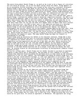 Esszék 'Donald Trump: His Early Rise into Fame and Wealth', 1.                