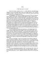 Esszék '"To Be" and "to Do" or "to Have"', 1.                