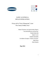 Kutatási anyagok 'Group Work in "Project Management"', 1.                