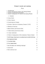 Kutatási anyagok 'Women’s Health and Smoking', 1.                