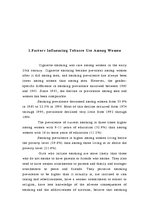 Kutatási anyagok 'Women’s Health and Smoking', 3.                