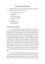 Kutatási anyagok 'The Analysis of Tourism Industry in Cannes', 7.                