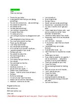 Összefoglalók, jegyzetek 'Formal and Informal Letter Phrases', 3.                