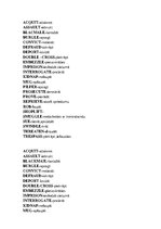 Összefoglalók, jegyzetek 'Legal Terms and Words in English', 3.                