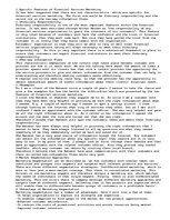 Esszék 'Specific Features of Financial Services Marketing', 1.                