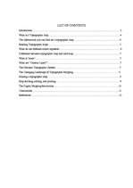 Kutatási anyagok 'Topographic Map', 1.                