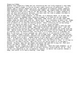 Esszék 'Changing a Baby', 1.                