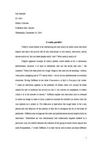 Esszék 'Is Reality Possible?', 1.                