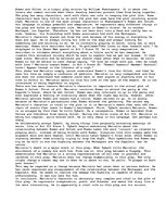 Esszék 'Character Study On Mercutio', 1.