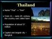 Prezentációk 'Thailand', 2.                