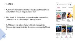 Prezentációk 'A Google Play Áruház használata', 6.                