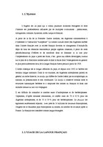 Kutatási anyagok 'Le Francais en Algerie', 3.                