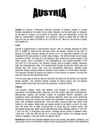 Kutatási anyagok 'Austria', 1.                