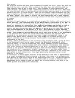 Esszék 'Observation Report', 2.                