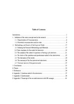 Kutatási anyagok 'Non-Verbal Communication in the Job Interview', 4.                