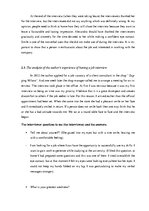 Kutatási anyagok 'Non-Verbal Communication in the Job Interview', 25.                
