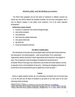 Kutatási anyagok 'Alcohol Consumption and Alcoholism Prevention in Finland and Latvia', 7.                