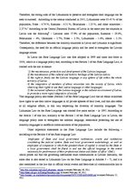 Esszék 'Language Situation and Language Policy in Latvia and in Lithuania', 4.                