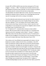 Esszék 'Changes in Airline Industry during 2006 - 2011', 3.                