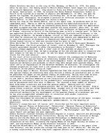 Esszék 'Albert Einstein', 1.                