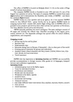 Összefoglalók, jegyzetek 'Travel Agency "Impro"', 1.                