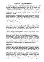 Összefoglalók, jegyzetek 'Council of Europe', 1.                