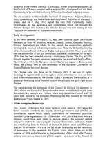 Összefoglalók, jegyzetek 'Council of Europe', 3.                