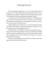 Kutatási anyagok 'Advantages and Disadvantages of Sea Travelling', 6.                