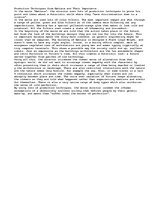 Esszék 'Production Techniques from "Gattaca" and Their Importance', 1.