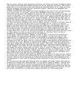 Esszék '"Piano and Drums" by Gabriel Okara and "Rising five" by Norman Nicholson.', 1.