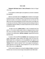 Összefoglalók, jegyzetek 'Israeli - Palestinian Conflict', 1.                